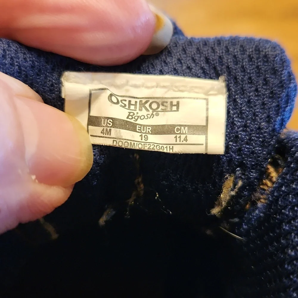 Oshkosh B'gosh Boys Doom Hiker Boots Size 4